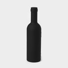 Набор для вина Доляна «Бутылка», 3 предмета: штопор, воронка, кольцо - фото 4540004