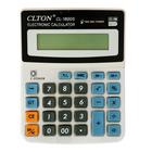 Калькулятор настольный "Clton" 12 - разрядный, CL - 1800S, МИКС, 11x14,5х1см - фото 3557588
