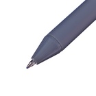 Ручка шариковая-прикол "Панда", автоматическая, узел 0.5 мм, синие чернила, серый корпус - Фото 2