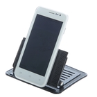 Универсальный держатель для GPS, мини-планшета, телефона, липкий силикон, черный - Фото 1