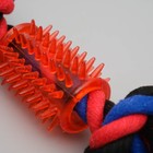 Игрушка тренировочная канатная «Зубочистка», 65 г, микс цветов - Фото 3