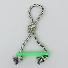 Игрушка тренировочная канатная «Качель», до 120 г, микс цветов - Фото 5