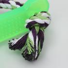 Игрушка тренировочная канатная «Качель», до 120 г, микс цветов - Фото 3