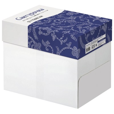 Бумага А4, 500 л, Снегурочка, 80 г/м², белизна 146% CIE, класс C (цена за 500 листов)