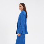 Пиджак женский двубортный MIST, р. 44, синий - фото 809438783