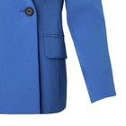 Пиджак женский двубортный MIST, р. 44, синий - фото 809438787