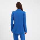 Пиджак женский двубортный MIST, р. 46, синий - фото 809438791