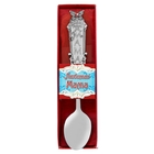 Ложка сувенирная с фигурной ручкой "Любимая мама" - Фото 1
