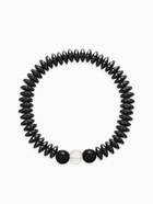 Браслеты «Гематит», набор 3 шт. d=7 см, чёрные - Фото 4