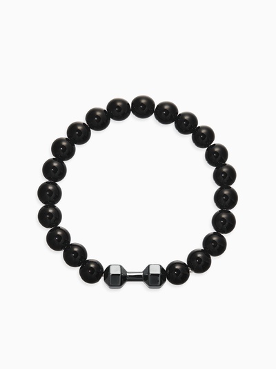 Браслеты «Гематит», набор 3 шт. d=7 см, чёрные