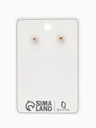 Серьги металл «Геометрия», линии, розовые в золоте  (артикул 5352611)  большой выбор товаров оптом и в розницу по низким ценам с доставкой