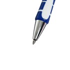 Ручка шариковая со стираемыми чернилами 0,5 мм, стержень синий, корпус серо-черный - Фото 2