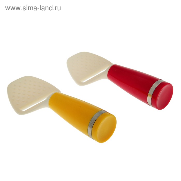 Нож-лопатка для сыра с устойчивой ручкой, цвета МИКС - Фото 1