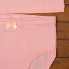 Комплект для девочки: майка+трусы, рост 98-104 (3 года), цвета МИКС - Фото 4