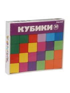 Кубики «Цветные» 30 шт. - фото 6730304