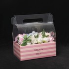 Коробка-переноска, упаковка подарочная, «Dreams come true», 26.5 х 30 х 18.5 см  (артикул 5429553)  большой выбор товаров оптом и в розницу по низким ценам с доставкой