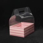 Коробка-переноска, упаковка подарочная, «Dreams come true», 26.5 х 30 х 18.5 см  (артикул 5429553)  большой выбор товаров оптом и в розницу по низким ценам с доставкой