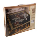 Покрывало Белла Донна евро макси Черный дракон 230*250 см, иск.шелк, 100% п/э - Фото 2