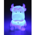 Ночник "Бычок белый", пластик - Фото 1