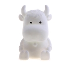 Ночник "Бычок белый", пластик - Фото 2