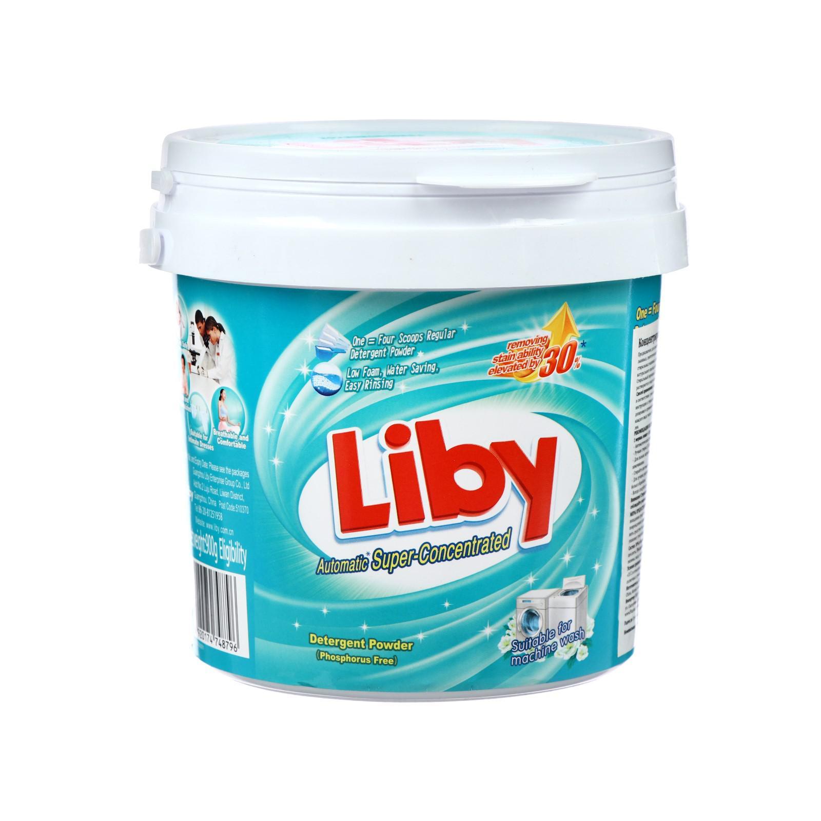 Концентрированный стиральный порошок Liby, 900 г (6532400) - Купить по ...