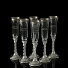 Набор для шампанского "Франчакорта", 6 бокалов 190 мл, 44 × 38 × 14 см - Фото 1