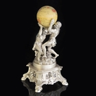 Статуэтка "Атланты и Земной шар", бежевый, 57 × 24 × 27 см - Фото 3