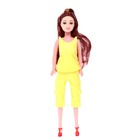 Кукла-модель «Анна» в пластиковом костюме, МИКС - фото 6391845