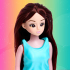 Кукла-модель «Анна» в пластиковом костюме, МИКС - фото 3721640