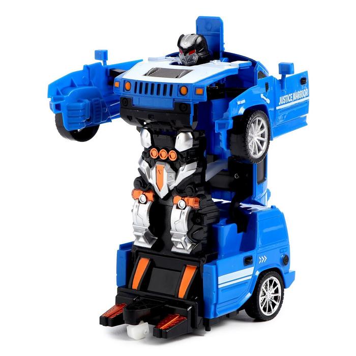 Робот радиоуправляемый «Внедорожник», трансформируется, световые и звуковые эффекты, МИКС 49252