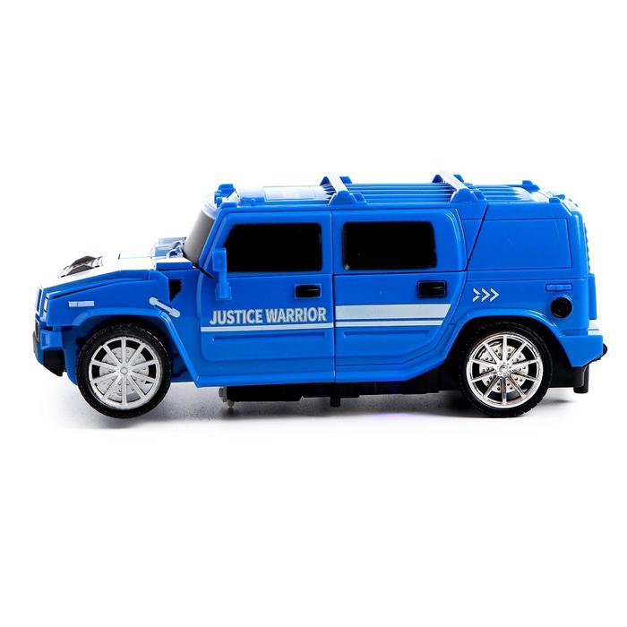 Робот радиоуправляемый «Внедорожник», трансформируется, световые и звуковые эффекты, МИКС 49252