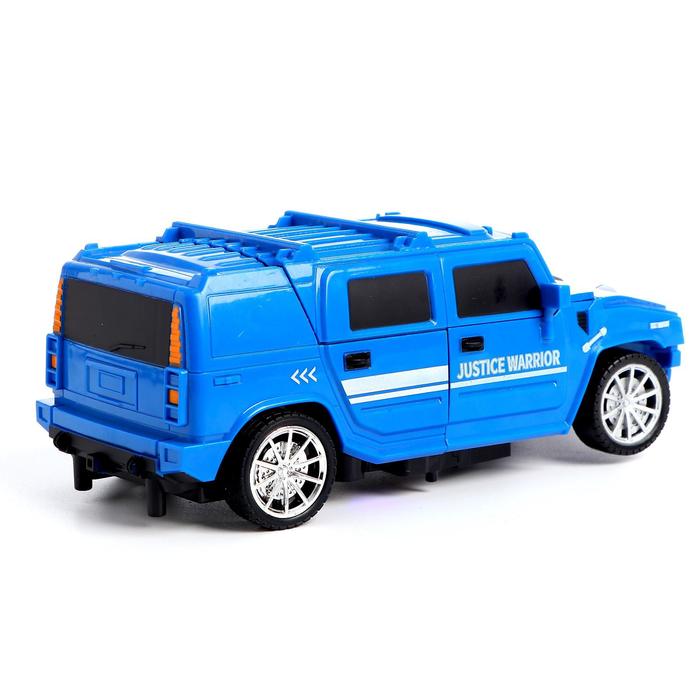 Робот радиоуправляемый «Внедорожник», трансформируется, световые и звуковые эффекты, МИКС 49252