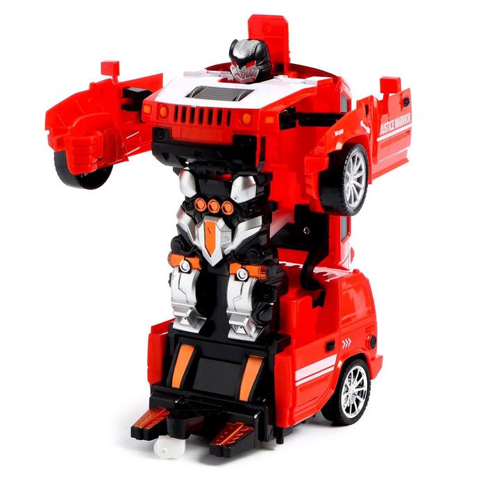 Робот радиоуправляемый «Внедорожник», трансформируется, световые и звуковые эффекты, МИКС 49252