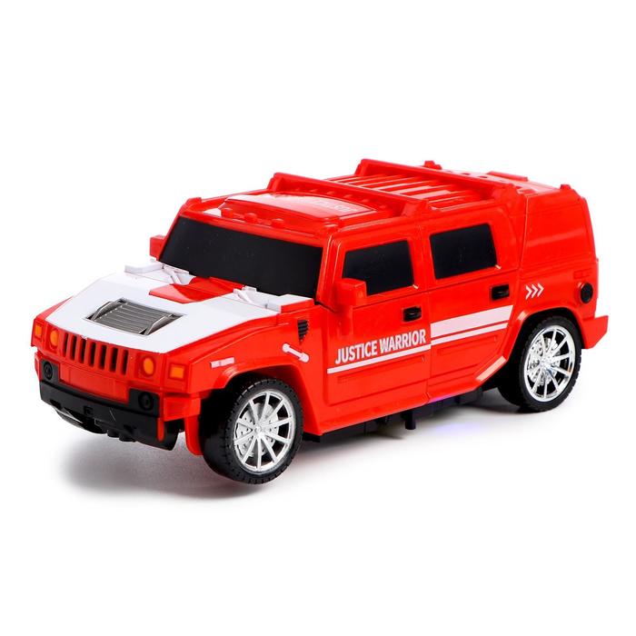 Робот радиоуправляемый «Внедорожник», трансформируется, световые и звуковые эффекты, МИКС 49252