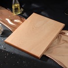 Доска разделочная Magistro, 40×30×3 см, толщина 2.5-3 см, дерево цельный массив бука - Фото 4