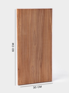 Доска разделочная Magistro, 60×30×2.5-3 см, дерево цельный массив бука