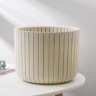 Кашпо для цветов «Шато», 8 л, белый ротанг - Фото 1