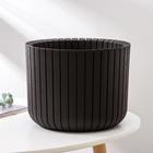 Кашпо для цветов «Шато», 8 л, цвет коричневый ротанг - Фото 1