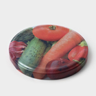 Крышка для консервирования «Элитная», ТО-89 мм, жесть, винтовая, лак, литография, фасовка 20 шт., МИКС - Фото 3