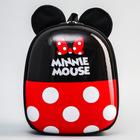 Ранец с жестким карманом, 25,5 см х 7 см х 29 см "Мышка с ушками", Минни Маус - Фото 2