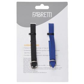 

Бирка для багажа FABRETTI, цвет черный