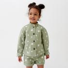 Жакет для девочки MINAKU: Cotton collection цвет зелёный, рост 104 - фото 2618468