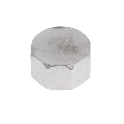 Заглушка STI, 1/2", внутренняя, никелированная латунь