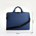 Сумка для ноутбука «Алекс», цвет синий - Фото 2
