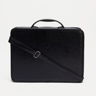 Сумка мужская, цвет чёрный - фото 21220612