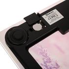 Весы напольные Sakura SA-5072LF, электронные, до 180 кг, 1хCR2032, стекло, «лаванда» - Фото 5