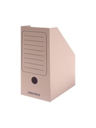 Накопитель-лоток А4, архивный, Calligrata, микрогофрокартон, 150 мм, до 1400 л, бурый  (артикул 5472123)  большой выбор товаров оптом и в розницу по низким ценам с доставкой