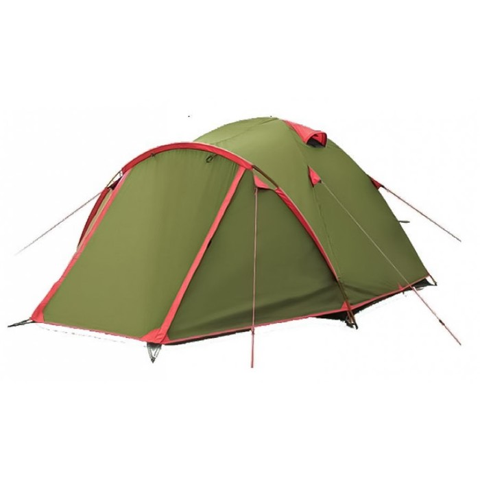 Палатка Camp 3, цвет зелёный - Фото 1
