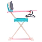 Игровой набор «Утюжок 2 в 1»: гладильная доска, утюг, аксессуары, МИКС - Фото 5