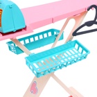 Игровой набор «Утюжок 2 в 1»: гладильная доска, утюг, аксессуары, МИКС - Фото 6